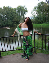 Load image into Gallery viewer, Patchwork Gypsy Skirt w/Pocket Purse
