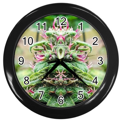 Purple Wonder wall clock