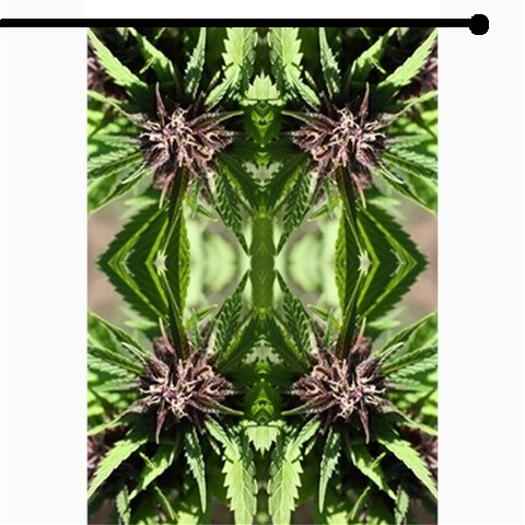 Purple Nepal Garden Flag by Cannaflage Designs